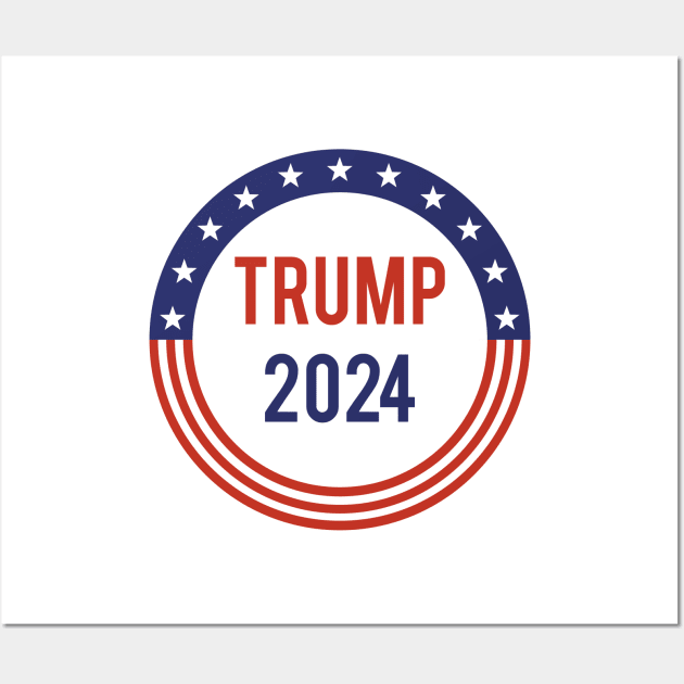 Trump 2024 Wall Art by powniels